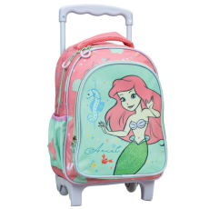 Javoli Disney Hercegnők Ariel gurulós ovis hátizsák, táska 30 cm