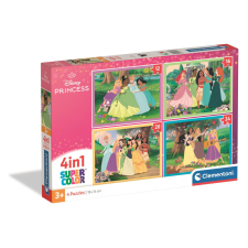 Javoli Disney Hercegnők Colloquy 4 az 1-ben puzzle Clementoni puzzle, kirakós