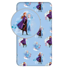 Javoli Disney Jégvarázs Blue Leaves gumis lepedő 90*200 cm babaágynemű, babapléd