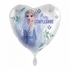 Javoli Disney Jégvarázs Elsa Buon Compleanno fólia lufi 43 cm party kellék