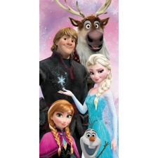 Javoli Disney Jégvarázs Family &amp; Friends fürdőlepedő, strand törölköző 70x140cm lakástextília
