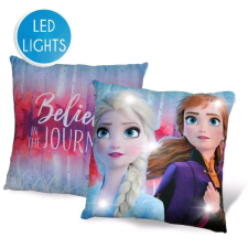 Javoli Disney Jégvarázs LED világító párna, díszpárna 40x40 cm lakástextília
