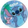 Javoli Disney Lilo és Stitch, A csillagkutya Angel papírtányér 8 db-os 20 cm FSC