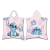 Javoli Disney Lilo és Stitch, A csillagkutya Pink strand törölköző poncsó 50x115 cm