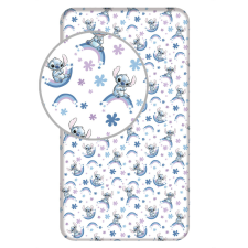 Javoli Disney Lilo és Stitch, A csillagkutya Rainbow gumis lepedő 90x200 cm lakástextília