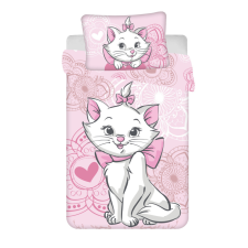 Javoli Disney Marie Aristocat gyerek, ovis ágyneműhuzat 100×135 cm, 40×60 cm lakástextília