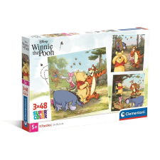 Javoli Disney Micimackó 3x48 db-os puzzle Clementoni puzzle, kirakós
