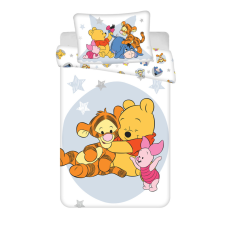 Javoli Disney Micimackó Stars gyerek, ovis ágyneműhuzat 100×135 cm, 40×60 cm lakástextília