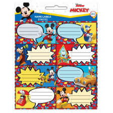 Javoli Disney Mickey Fun Times füzetcímke 16 db-os füzetcímke