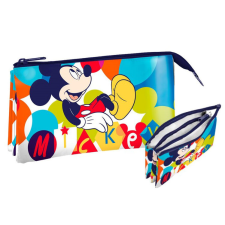 Javoli Disney Mickey gyerek neszeszer, tolltartó 3 rekeszes tolltartó