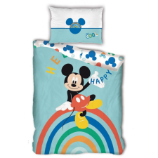 Javoli Disney Mickey Happy ágyneműhuzat 140×200cm, 63×63 cm microfibre lakástextília