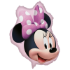 Javoli Disney Minnie Face fólia lufi 70x78 cm