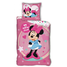Javoli Disney Minnie Look ágyneműhuzat 140×200cm, 63×63 cm microfibre lakástextília