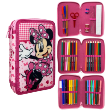 Javoli Disney Minnie Lovely Charm tolltartó töltött 3 emeletes tolltartó