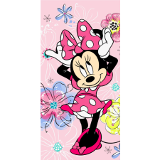 Javoli Disney Minnie Pink Bow fürdőlepedő, strand törölköző 70*140cm lakástextília