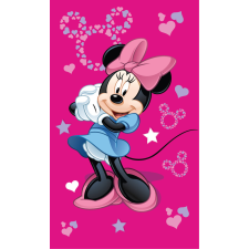 Javoli Disney Minnie Pink kéztörlő, arctörlő, törölköző 30x50cm lakástextília