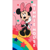 Javoli Disney Minnie Rainbow Star fürdőlepedő, strand törölköző 70x140 cm