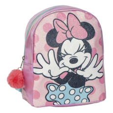 Javoli Disney Minnie Sparkle Dots hologrammos hátizsák, táska 23 cm