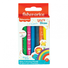 Javoli Fisher-Price Let's Draw baba színes ceruza 7 db-os színes ceruza