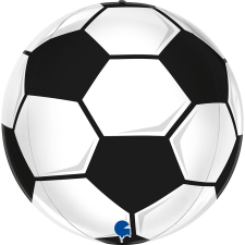 Javoli Focis Soccer Ball 4D fólia lufi 38 cm party kellék