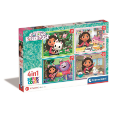 Javoli Gabi babaháza Activities 4 az 1-ben puzzle Clementoni puzzle, kirakós