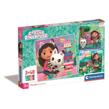 Javoli Gabi babaháza Playland 3x48 db-os puzzle Clementoni puzzle, kirakós