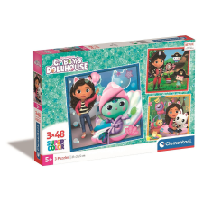 Javoli Gabi babaháza Spa-Day 3x48 db-os puzzle Clementoni puzzle, kirakós
