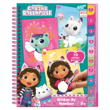 Javoli Gabi babaháza Sprinkle Party puzzle matrica és színező szett kreatív és készségfejlesztő