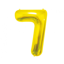 Javoli Gold, Arany 7-es szám fólia lufi 85 cm party kellék