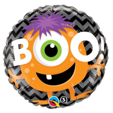 Javoli Halloween BOO! Monster fólia lufi 46 cm party kellék