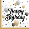 Javoli Happy Birthday Milestone szalvéta 20 db-os 33x33 cm