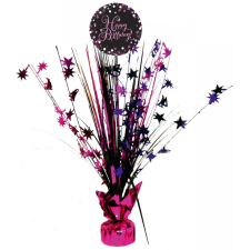 Javoli Happy Birthday Pink asztaldísz 45,7 cm party kellék