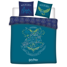 Javoli Harry Potter Blue dupla, kétszemélyes ágyneműhuzat 240×220cm, 63x63 cm Microfibre lakástextília