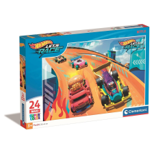 Javoli Hot Wheels Fire Track 24 db-os maxi puzzle Clementoni puzzle, kirakós