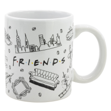 Javoli Jóbarátok porcelán bögre 325 ml Díszdobozban bögrék, csészék