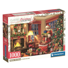 Javoli Karácsonyi Santa&#039;s Visit 1000 db-os puzzle Clementoni puzzle, kirakós