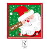 Javoli Karácsonyi Santa Claus Ho Ho Ho szalvéta 20 db-os 33x33 cm FSC