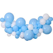 Javoli Kék Baby Blue léggömb, lufi girland szett 65 db-os party kellék