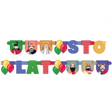 Javoli Királyok Royal Sto Lat papír felirat 160 cm party kellék