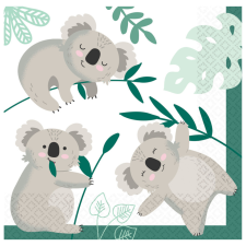 Javoli Koala Eucalyptus szalvéta 16 db-os 33x33 cm papírárú, csomagoló és tárolóeszköz