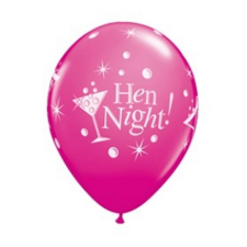 Javoli Lánybúcsú Hen Night léggömb, lufi 6 db-os 12 inch (30cm) party kellék