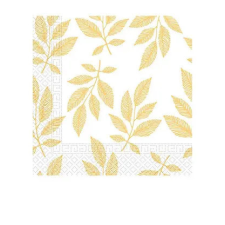 Javoli Levél Orange Leaves szalvéta 20 db-os 33x33 cm party kellék
