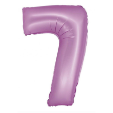 Javoli Levendula 7-es Lavender Mat szám fólia lufi 76 cm party kellék