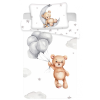 Javoli Maci Teddy Balloon gyerek, ovis ágyneműhuzat 100×135cm, 40×60 cm