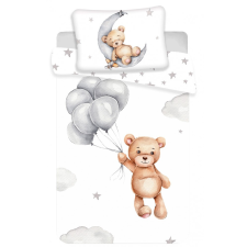 Javoli Maci Teddy Balloon gyerek, ovis ágyneműhuzat 100×135cm, 40×60 cm babaágynemű, babapléd