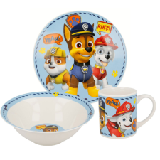 Javoli Mancs Őrjárat Boy Icons porcelán étkészlet Díszdobozban babaétkészlet