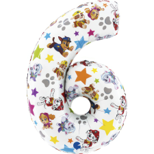 Javoli Mancs Őrjárat Star 6-os szám fólia lufi 66 cm party kellék