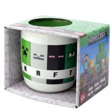 Javoli Minecraft Elite porcelán bögre 380 ml (13 oz) Díszdobozban bögrék, csészék