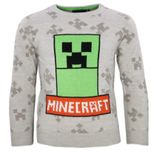 Javoli Minecraft gyerek kötött pulóver 6 év gyerek pulóver, kardigán