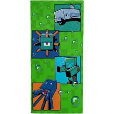 Javoli Minecraft Ocean Depths fürdőlepedő, strand törölköző 70x140cm lakástextília